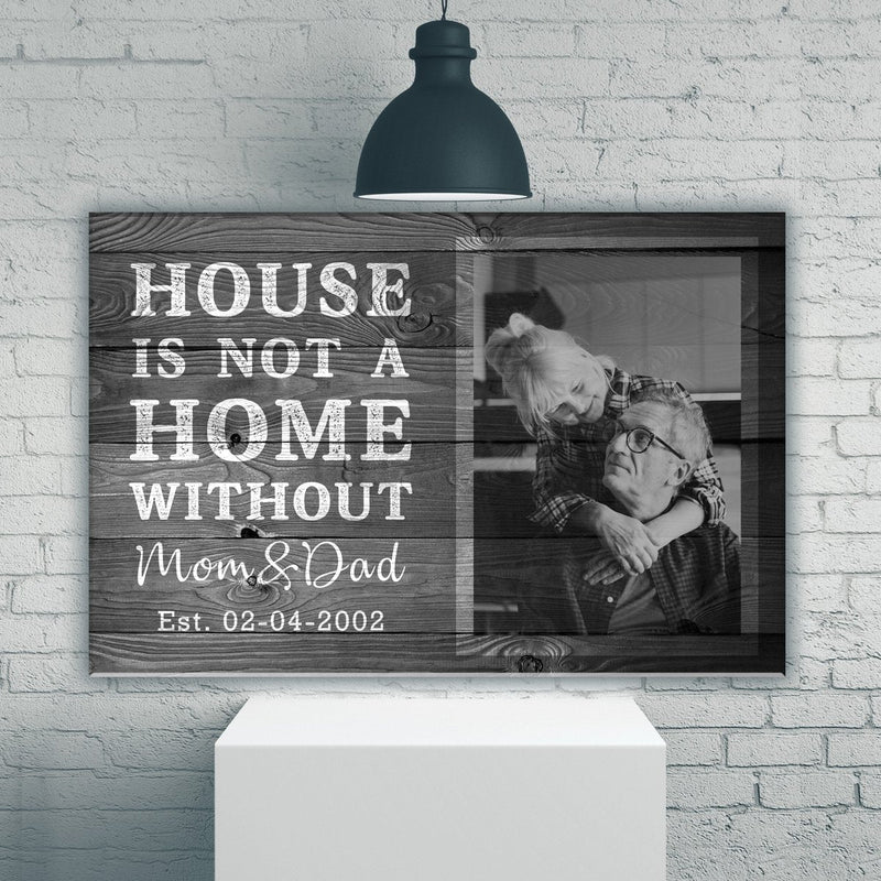 Mom & Dad Home Premium Canvas