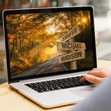 Autumn Road Color Multi-Names High Resolution Download