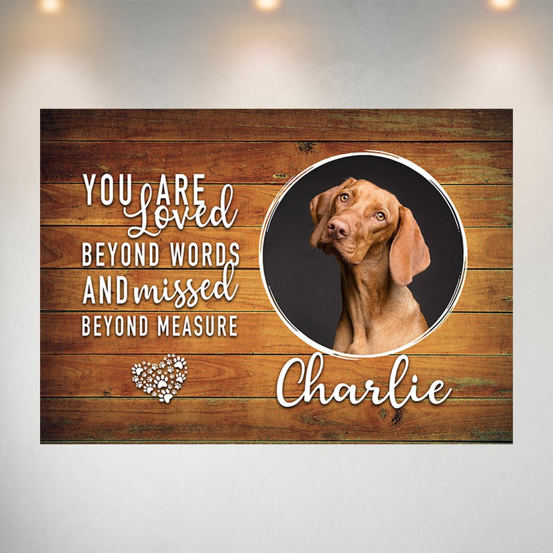 Pet Memorial Color Poster