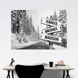 Winter Road Multi-Names Poster