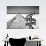 Lake Dock 3 Multi-Names Poster