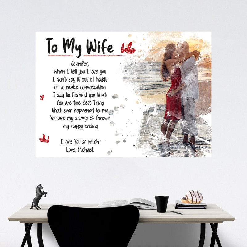 To My Wife Poster