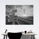 Railroad Track 2 Multi-Names Poster