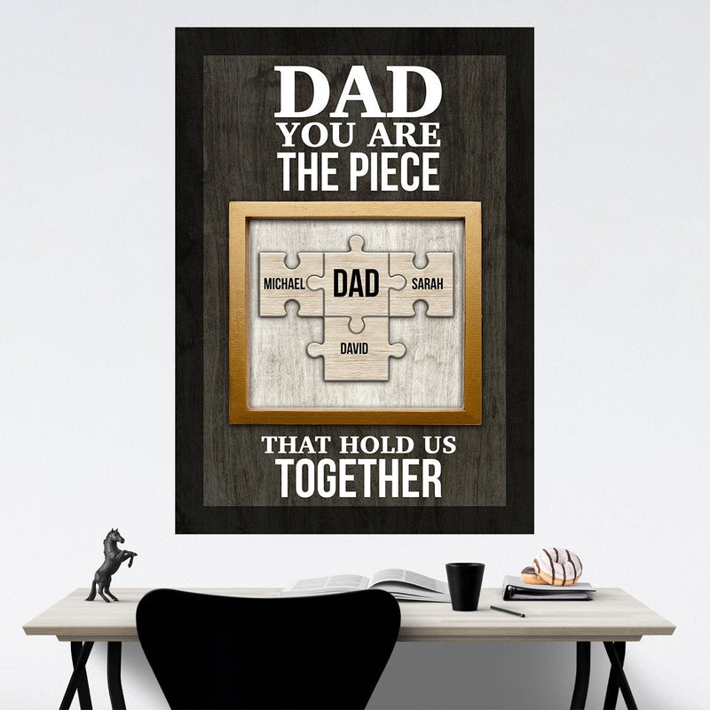 Dad Puzzle Poster