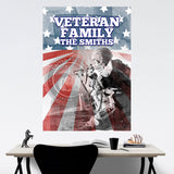 Veteran Family Marine Corps Poster