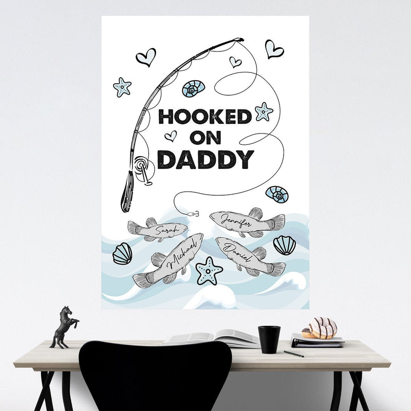 Hooked On Daddy Multi-Names Poster