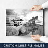 Country Road - Call Me Mom Multi-Names Poster