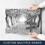 Petal Road Multi-Names Poster