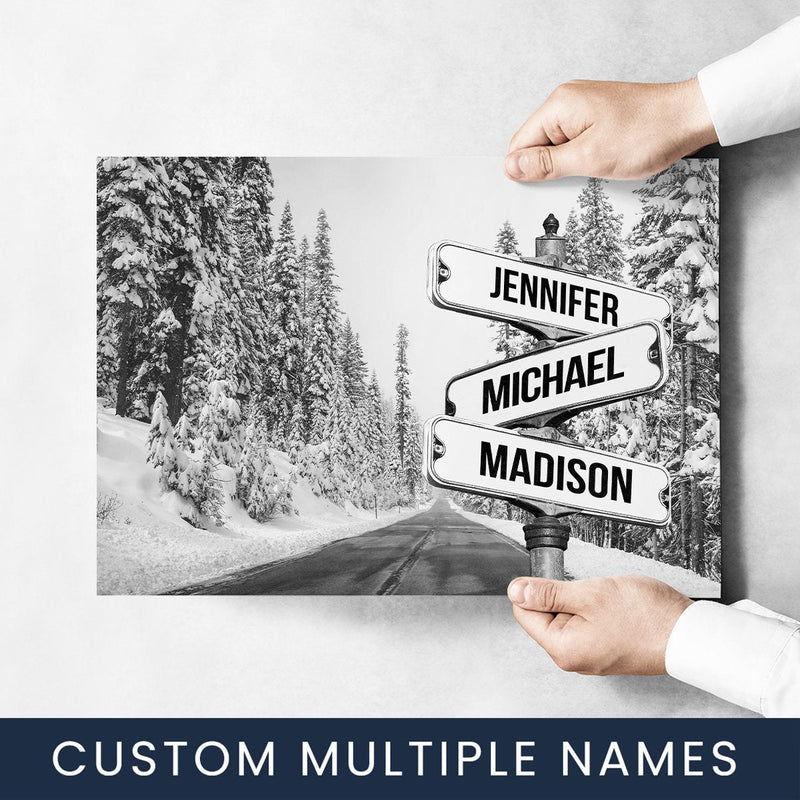 Winter Road Multi-Names Poster