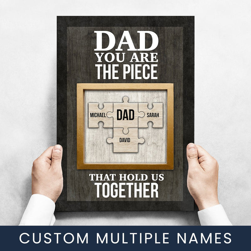 Dad Puzzle Poster