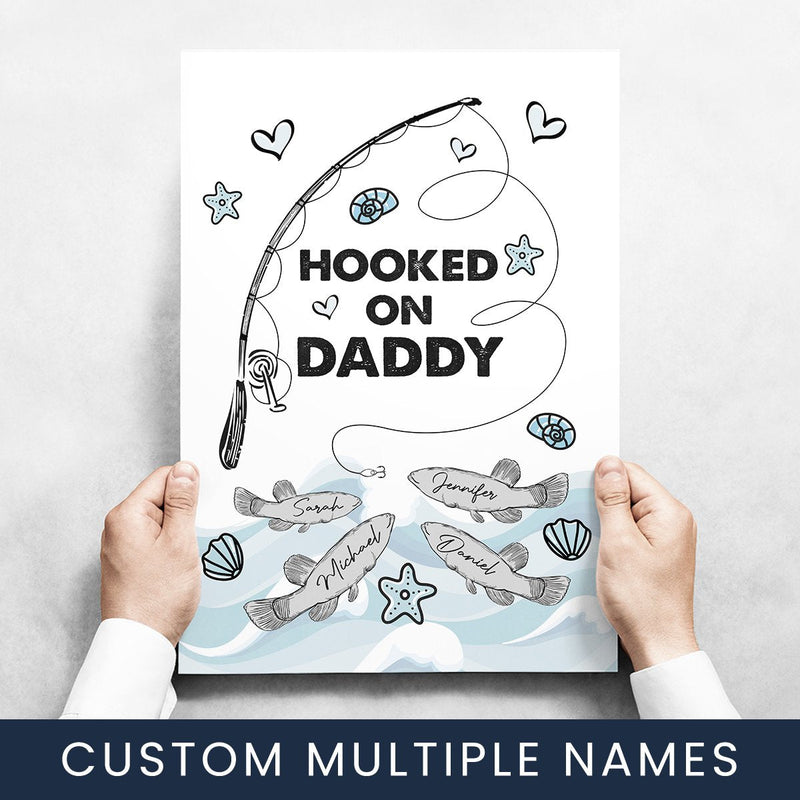 Hooked On Daddy Multi-Names Poster