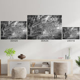 Autumn Road 2 - God Blessed Multi-Names Poster