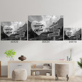 Mountain Range - Call Me Mom Multi-Names Poster