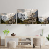 Mountain Range Heart Color Saying 7 Multi-Names Poster