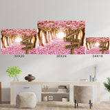 Pink Petal Road Multi-Names Poster
