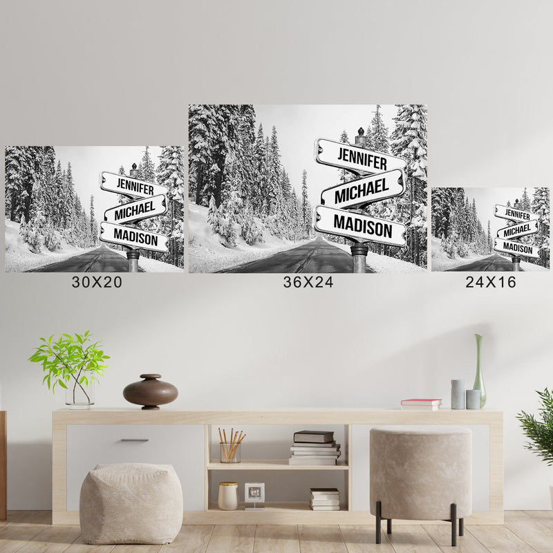 Winter Road Multi-Names Poster