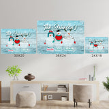 Snow Family Multi-Names Poster