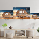 Ocean Sunset Dad EST Poster