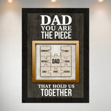 Dad Puzzle Poster