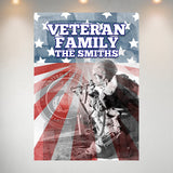 Veteran Family Marine Corps Poster