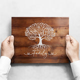 Faith & Love Wood-Inspired Poster Set