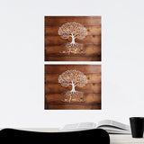 Faith & Love Wood-Inspired Poster Set