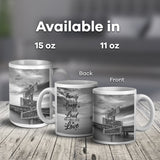 Ocean Dock Saying 2 Multi-Names Mug