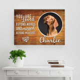 Pet Memorial Color Premium Canvas