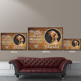 Pet Memorial Color Premium Canvas