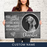 Pet Memorial Premium Canvas