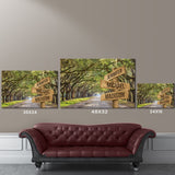 Savannah Road Color Multi-Names Premium Canvas