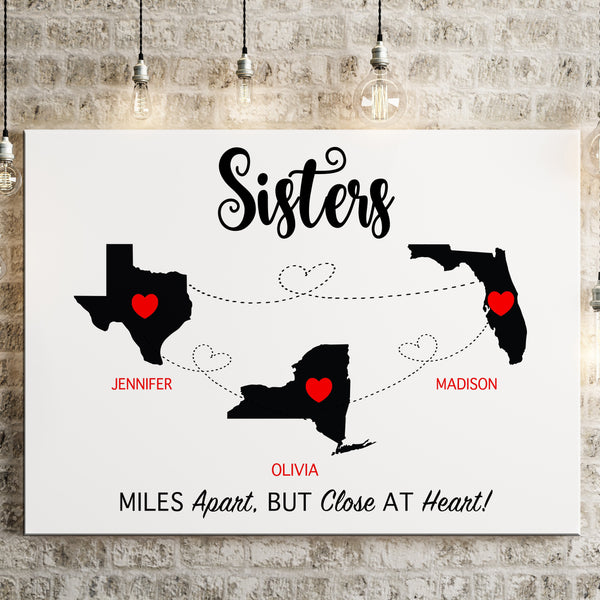 Sister Country Premium Canvas