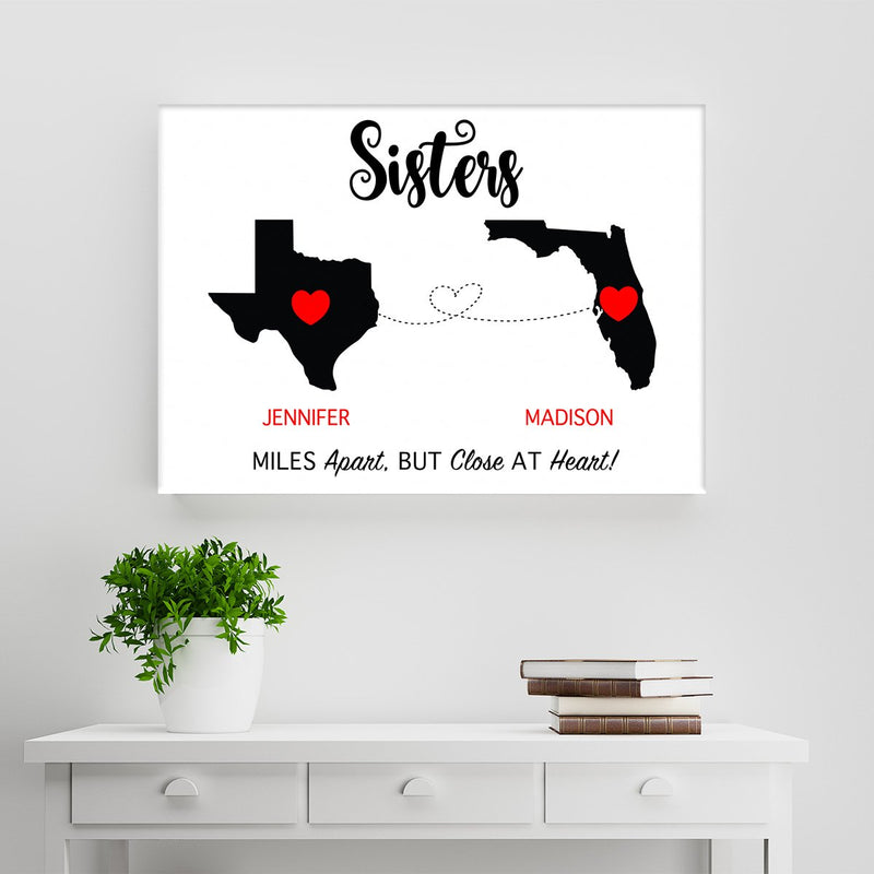 Sister Country Premium Canvas