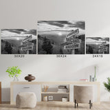 Smoky Mountains Multi-Names Poster