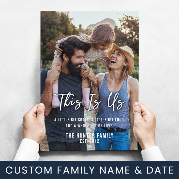 This is Us Family Photo Poster