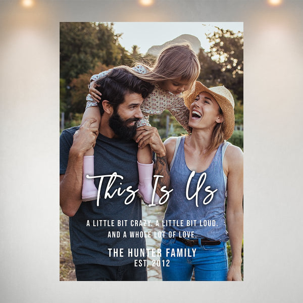 This is Us Family Photo Poster