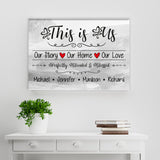 This is Us 2 Premium Canvas