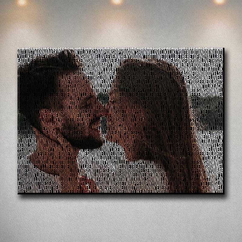 Custom Thousand Words Premium Canvas