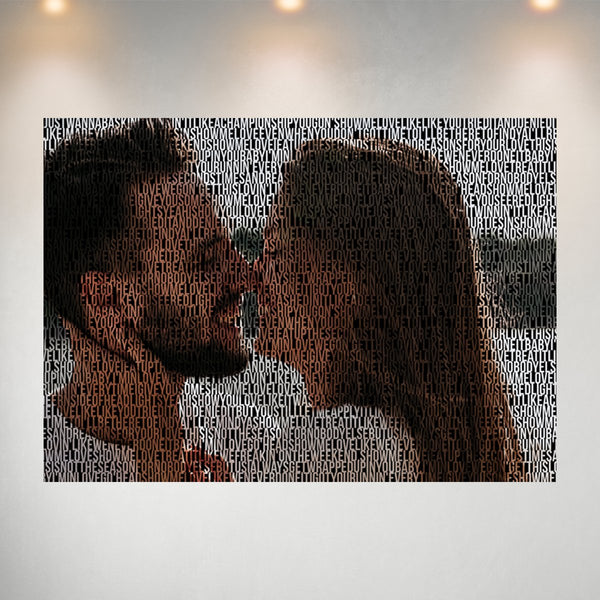 Custom Thousand Words Photo Poster