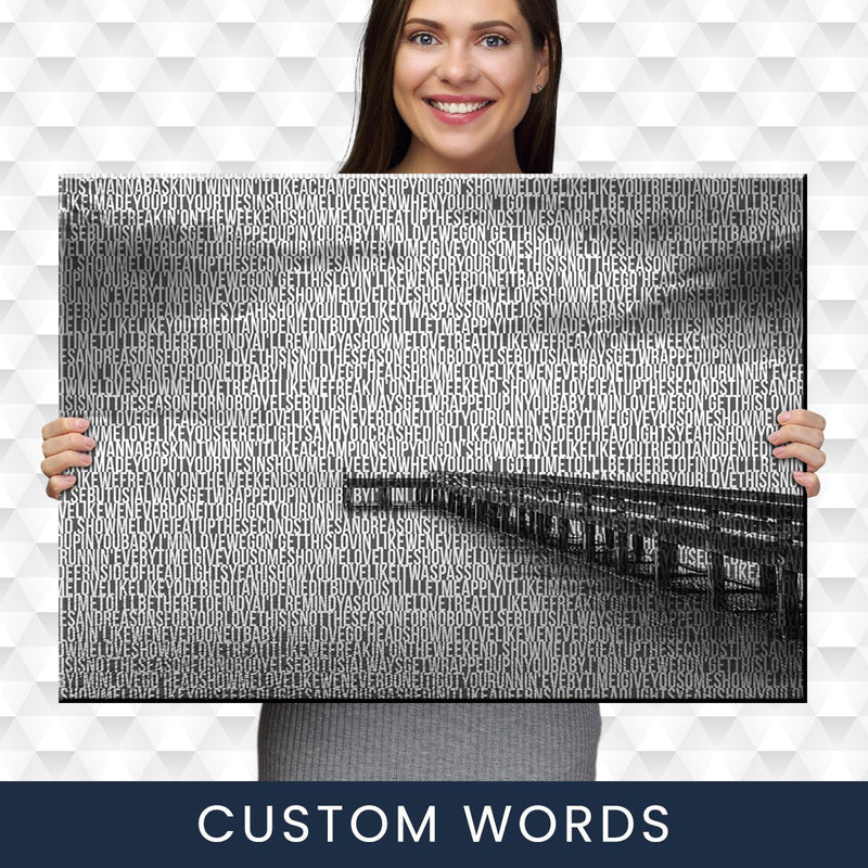 Ocean Dock Thousand Words Premium Canvas