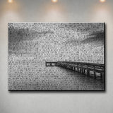 Ocean Dock Thousand Words Premium Canvas