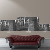 Family Tree Names Premium Canvas