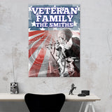 Veteran Family Marine Corps Premium Canvas