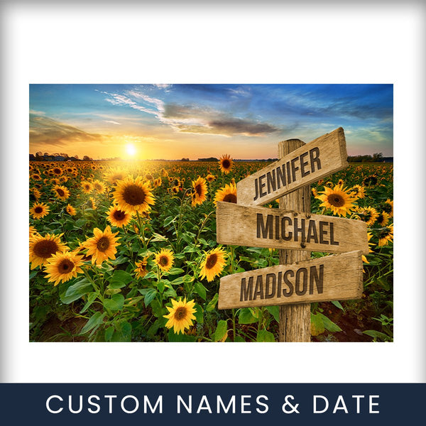 Sunflower Field Color Multi-Names High Resolution Download