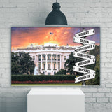 White House Color Multi Names Premium Canvas