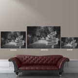 Woods Path 2 Multi-Names Premium Canvas