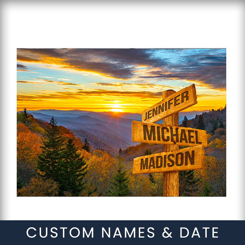 Smoky Mountains Color Multi-Names High Resolution Download