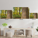 Family Tree Names Color Multi-Names Poster