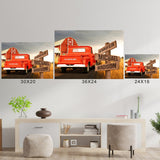 Old Truck Barn Multi-Names Poster