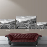 Railroad Track Multi-Names Premium Canvas